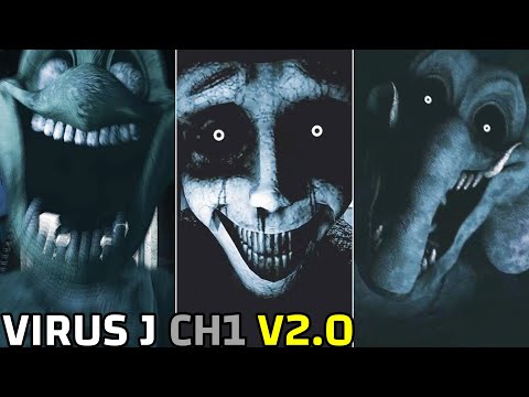 VIRUS J Total Madness - All Jumpscares (Chapter 1 Definitive Edition)