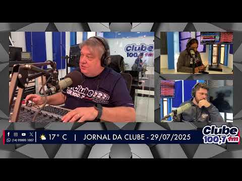 Jornal da Clube - 29/07/2025 - Edição da Manhã