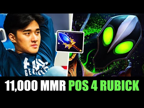 HOW 11,000 MMR PLAY SUPPORT? (POS 4) - ABED RUBICK - ABSOLUTELY PERFECT! DOTA 2