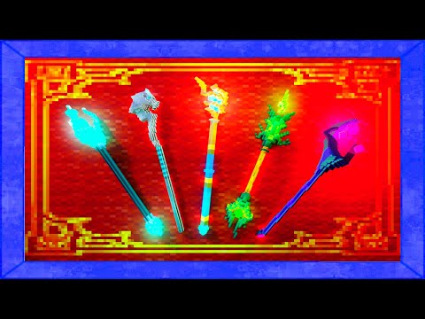 Minecraft But With Magical WANDS