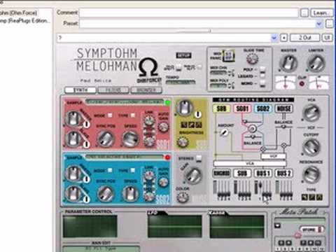 Tutorial: Ohm Force Symptohm: Melohman Singing Filters