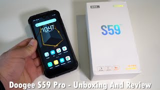 Doogee S59 Pro - 10050 mAh Monster Battery!  Rugged Phone For $140 - Unboxing And Review