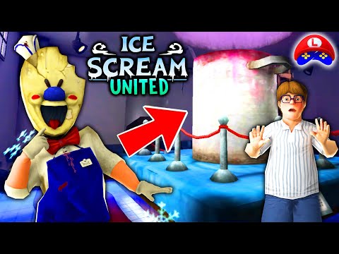 Ice Scream United - INSIDE the GIANT ICE CREAM of the SECRET ROOM 🍦