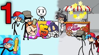 FNF Draw Puzzle - Music Battle Life Story - Part 1