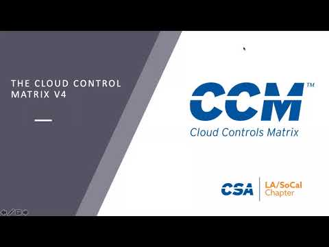 What is Cloud Controls Matrix