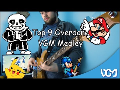 Top 9 Overdone VGM Cover Songs (200 subs special) Guitar Medley | Dacian Grada