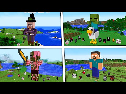 Stevebald - BEST SURVIVAL HOUSE BUILD WITH 100 NEXTBOTS COMPILATION PART 4 in Minecraft! Gameplay! Coffin Meme!
