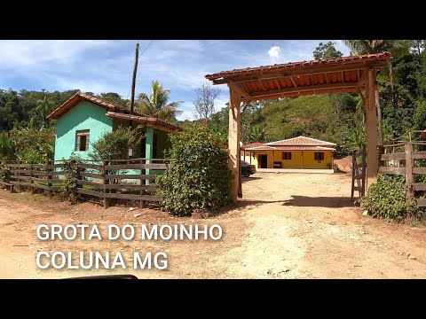 TERRA DE MINAS GERAIS | ZONA RURAL GROTA DO MOINHO, MUNICÍPIO DE COLUNA MG, INTERIOR DE MINAS GERAIS