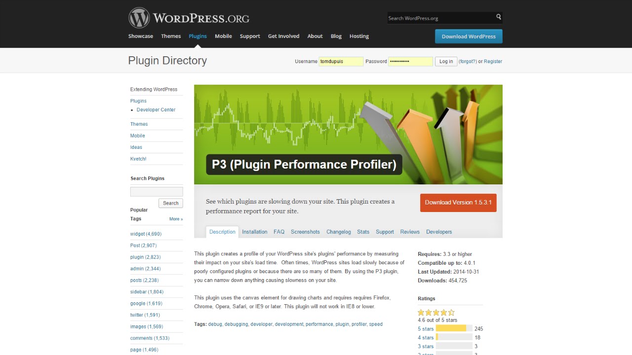 P3 Plugin Performance Profiler Tutorial