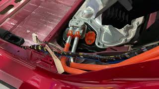 Model Y E12: Floorpan, EPP Floor Risers, Commonality through Stanchions, and Wiring Observations