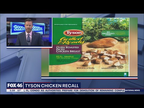 Tyson Foods recalling nearly 8.5 million pounds of...