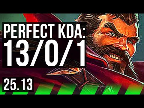 GRAVES vs SHACO (JGL) | 13/0/1, Legendary | KR Master | 25.13