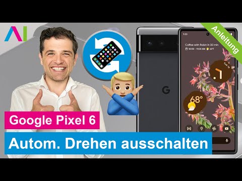 Google Pixel 6 - Bildschirm drehen deaktivieren / Ausrichtungssperre aktivieren • 📱 • 🔄 • 🙅🏼‍♂️ •