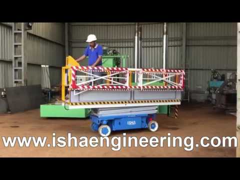 Self Propelled Scissor Lift - battery operated