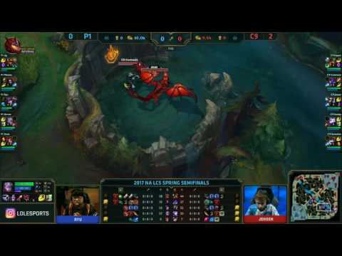 Cloud9 vs Phoenix1 l NA LCS Spring Semifinal(Yarı Final) Game 3 l P1 vs C9