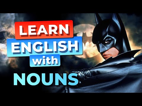 SUSTANTIVOS en Inglés en Batman Eternamente (Nivel 1) - Aprende Inglés con Batman Forever