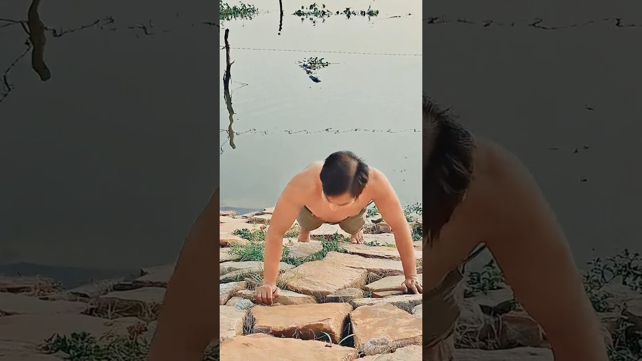 नज़ारा बदल सकता है, लेकिन मेहनत का जुनून नहीं!  #shorts #trending #viral #song #video #gym