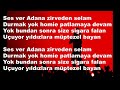 Ses Ver Adana karaoke