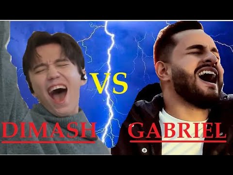 DIMASH VS GABRIEL HENRIQUE - Best Vocals