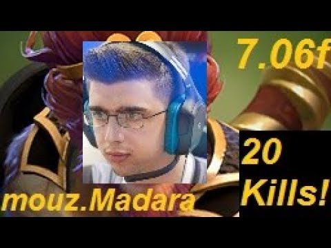 mouz.Madara Monkey King Safelane Dominating in Patch 7.06f : DotA 2 Full Professional MMR Replays