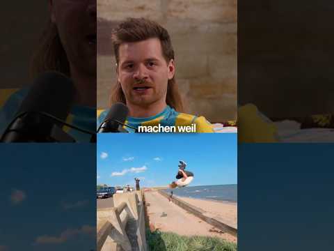 Der krasseste Sprung von Parkour Profi Jan Schlappen😳