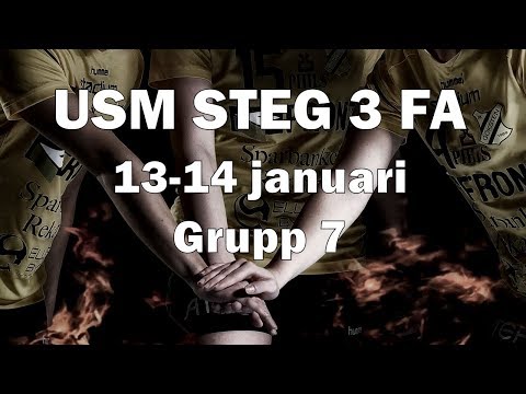 USM Steg 3 FA 3:7: Gustavsberg IF HK - HK Lidköping