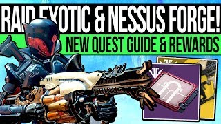 Destiny 2 | NEW FORGE QUEST & RAID EXOTIC! How to Unlock Gofannon Forge, New Weapon Quest & Mystery!