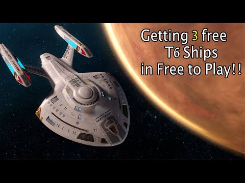 Getting 3 free ships in STO - F2P