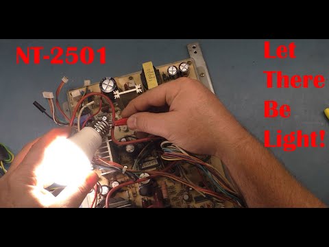 25" Neotec NT-2501 Arcade Monitor Chassis Repair - DEAD, Oscillation Issues, Nightmare Repair!