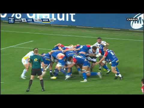luka goginava highlights grenoble - Mont de Marsan 36-27