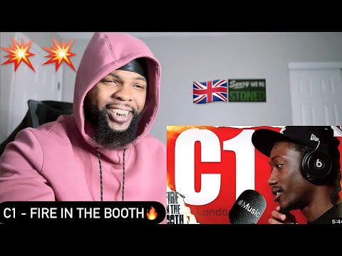 C1 - Fire In The Booth | AMERICAN REACTS🇺🇸🔥