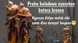 Download lagu Wayang golek Prabu Baladewa teu diajak prang bratayuda Dalang Abah Asep sunandar sunarya mp3