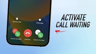 How To Activate Call Waiting Feature On iPhone!