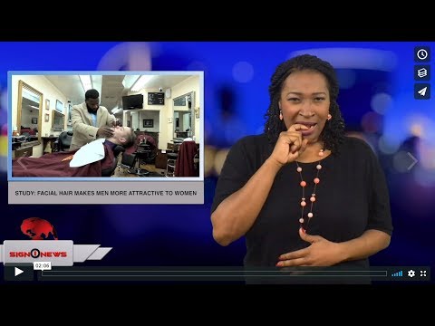 Study: Facial hair makes men more attractive to women (ASL - 11.17.18)
