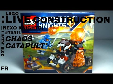 Vidéo LEGO Nexo Knights 70311 : La catapulte du Chaos