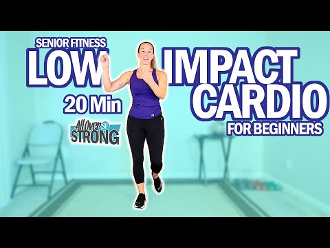 Senior Fitness 20 Min Low Impact Cardio Workout For Beginners 👍👌