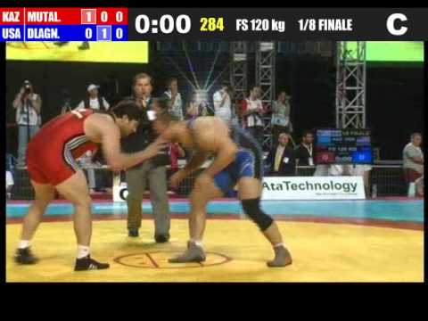 120kg - Tervel Dlagnev (USA) vs Marid Mutalimov (KAZ) 2011 world championship