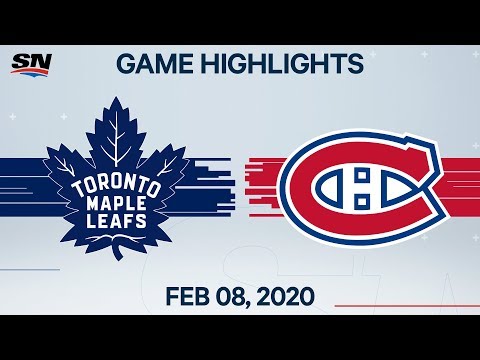 NHL Highlights | Maple Leafs vs Canadiens – Feb. 8, 2020