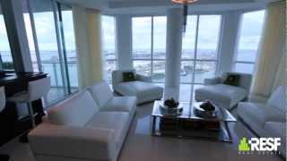 preview picture of video 'Vizcayne Penthouse | 244 Biscayne Blvd #PH 4903 Miami, FL 33132 RESF.COM'