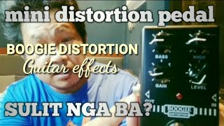 Video thumbnail for UNBOXING AND REVIEW- boogie distortion pedal [twinote] by Aldwin Lorica