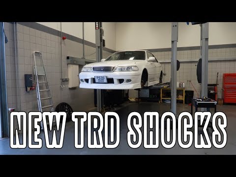 New TRD shocks and springs for the JZX100