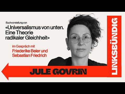 «Universalismus von unten. Eine Theorie radikaler Gleichheit» - Buchpremiere - linksbündig
