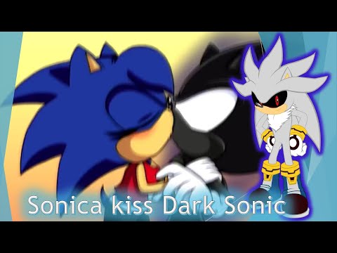 Silverexe Reacts Sonica kisses Dark Sonic Sonic Comic Dub