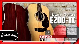 Video thumbnail for Beautiful Rosewood on this E20D-TC from Eastman Guitars | 4k Video by Heartbreaker Guitars