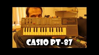 Video thumbnail for Final Carboot Casio PT-87 Keyboard Review by backofficeshow