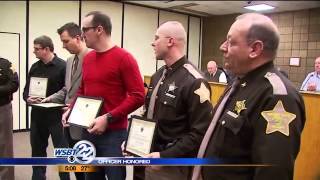 LaPorte Co. officer honored for captured prison escapee