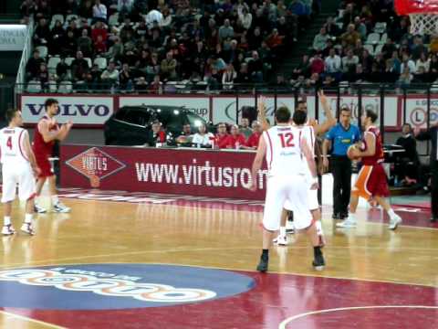 Lottomatica Virtus Roma-Banca Tercas Teramo - Tripla di Tommaso Marino