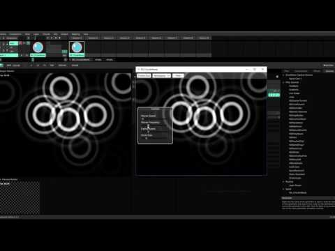 Natspir - CircularWaves VJPlugin demo - Alpha-B