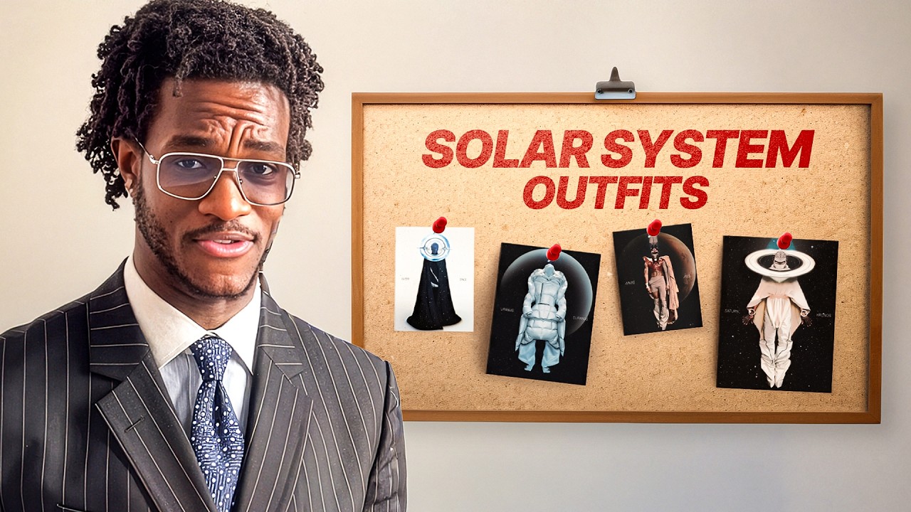 What Would Our Solar System Look Like in High Fashion?