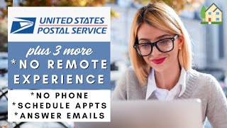 USPS is Hiring Remote + NO Remote Experience + No Phone Work From Home Jobs 2025/2026